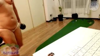 飲み配信後に生配信で土手を脱毛器で照射してみるw ③ - FC2 Video - 194143