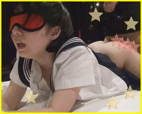 おさない顔立ちで未成熟なカラダをピクピク痙攣させながら何度もイキまくる真正のドMちゃん!【素人★ハイ&シーク 5番】 - FC2 Video - 194583