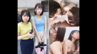 【交渉チカン】超名門の津○塾大生2人組にキャンパス近くの雑居ビルの階段の踊り場で生挿入＆ぶっかけ - FC2 Video - 197434