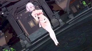 【MMD】シリアス/AOA-Еxcuse me *******【紳士向け】 - FC2 Video - 198238