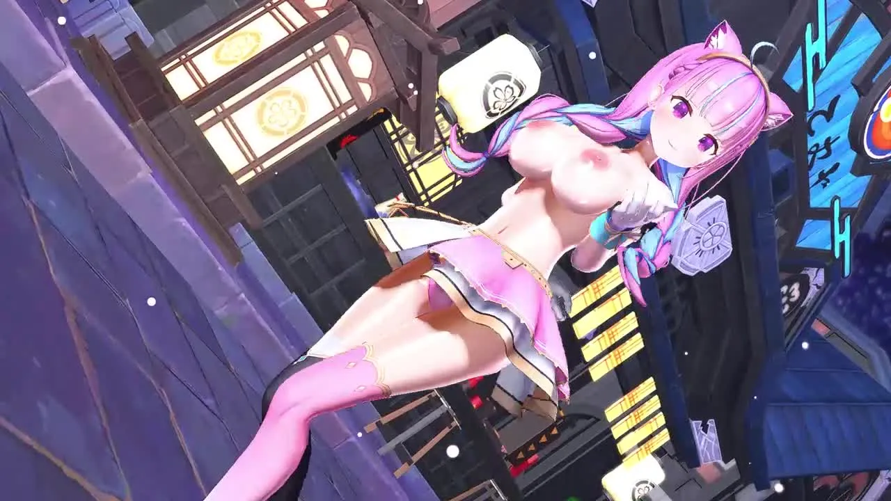 【MMD】湊あくあ/ハイファイレイヴァ― *******【紳士向け】 - FC2 Video - 199984