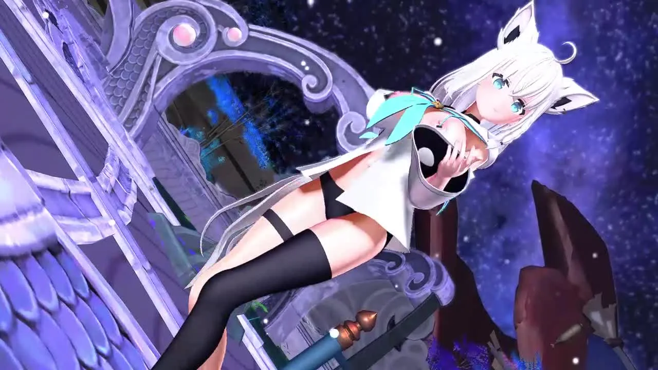 【MMD】白上フブキ/ハイファイレイヴァ― *******【紳士向け】 - FC2 Video - 201164