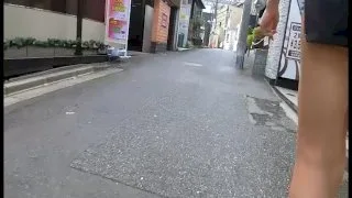 ラブホ街を乳出し散歩① - FC2 Video - 201264