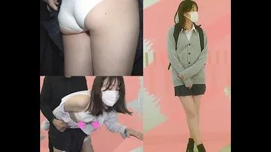 美脚が快感のあまりパンツにシミがw連れ込んだトイレでM字開脚からのローター責め&生ハメ中出しw - FC2 Video - 205680