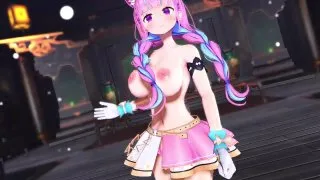 【MMD】湊あくあ/THE BADDEST *******【紳士向け】 - FC2 Video - 205894