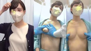 【#56 検診セクハラ】恍惚表情の{滝クリ似美女}の膣検診＆隠れ巨乳の20代主婦さん.mp4 - FC2 Video - 211582