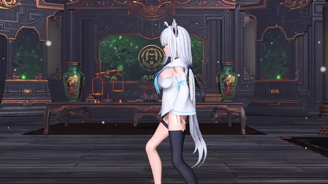 【MMD】白上フブキ/AOA BING BING 【紳士向け】 - FC2 Video - 216707