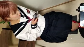 渚ちゃんの私物ソックスで踏まれた顔面床男　VOL1 - FC2 Video - 217519