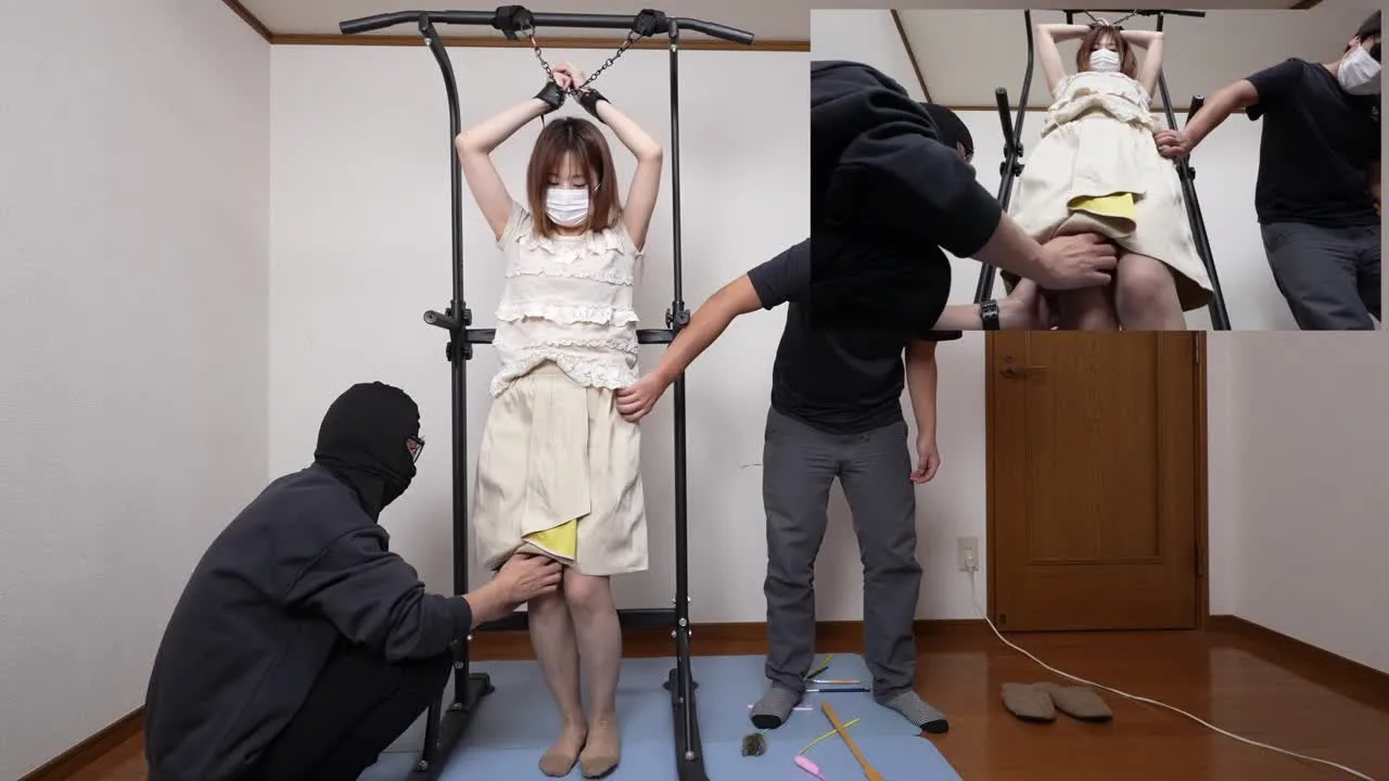 オジサン達を困らせるレベルで全力責めに耐えきっちゃったけど快楽責めでガクブルしちゃったお姉さん（完全オリジナル） - FC2 Video - 218667