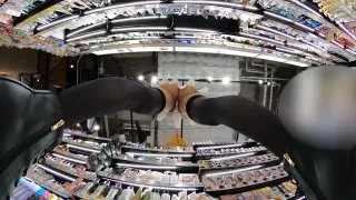 【おまけ】乳首もデカ尻もモロ見え!!食い込みTバックもエグ過ぎ!!(2分33秒) - FC2 Video - 222643