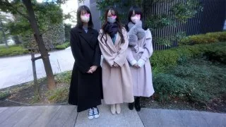 FC２史上最高級美女大集合！！パラダイス４Pハーレム、トリプルディープキス、トリプルフェラ！！トリプ - FC2 Video - 222805