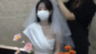 ちっぱい＆巨乳新婦のお色直し＆受付お姉さんのブラチラ・パンチラ！ - FC2 Video - 223653