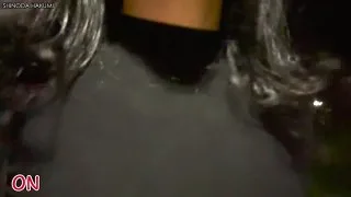 HA18屋外でリモコンローターをいじり、土下座して子犬のように尻をくねらせ、最後は絶頂して射精しました！ - FC2 Video - 224167