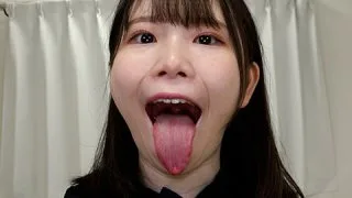 【舌フェチベロフェチ】藤田こずえのエロ長い舌と口内をじっくり観察 - FC2 Video - 225066