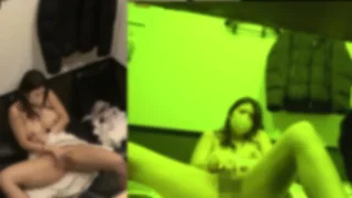 【ネカフェオナvol.95】奇跡のパーフェクトおっぱいとの出会い！お股おっぴろげで、強烈な我慢イキ！ - FC2 Video - 231851