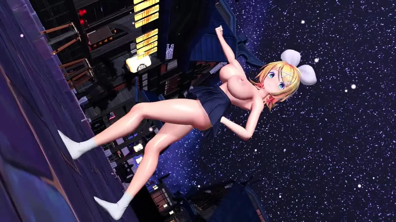 【MMD】鏡音リン/極楽浄土 *******【紳士向け】 - FC2 Video - 233137