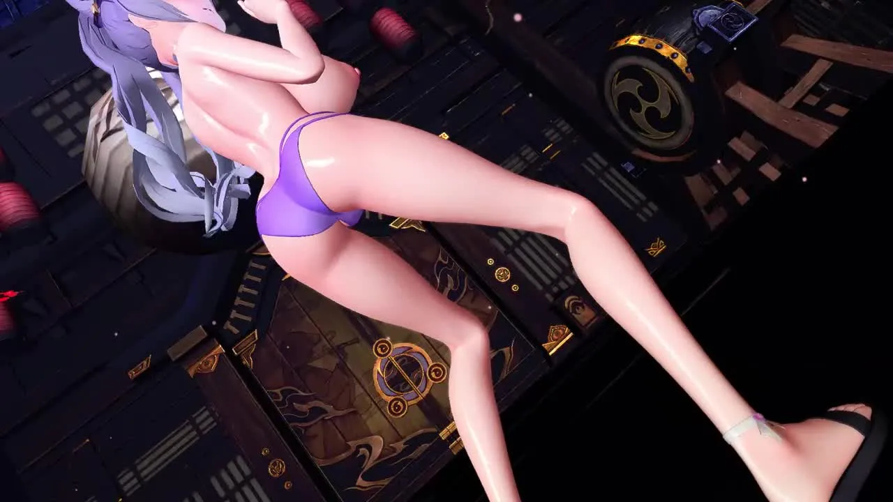 【MMD】刻晴 Keqing/SHAKE IT *******【紳士向け】 - FC2 Video - 233511