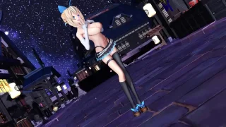 【MMD】ミライアカリ/AOA-Еxcuse me *******【紳士向け】 - FC2 Video - 235011