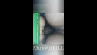 オナホオナニー動画「ヌルヌルバック・〆は外出し」 - FC2 Video - 235863