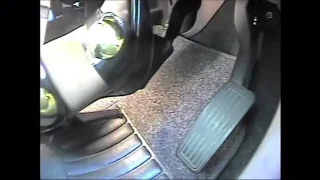 映像補正、復刻版　お嬢様のMT車ペダル踏み　ヒール編 - FC2 Video - 240772