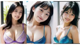 素人美女のプライベートランジェリーショット【AI生成】 - FC2 Video - 240892