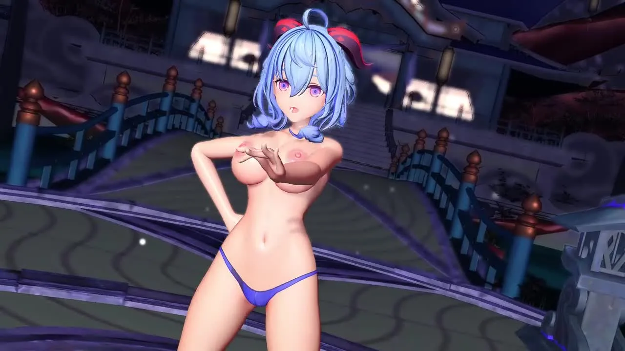 【MMD】甘雨 Ganyu/アゲアゲアゲイン *******【紳士向け】 - FC2 Video - 243386