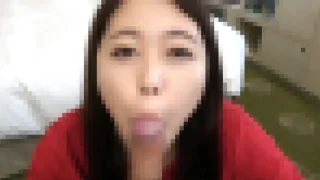 素人変態女がジュポップ音を部屋中に響かせながらトルネードフェラ！口内射精→ごっくんの淫乱行為♡ - FC2 Video - 245202