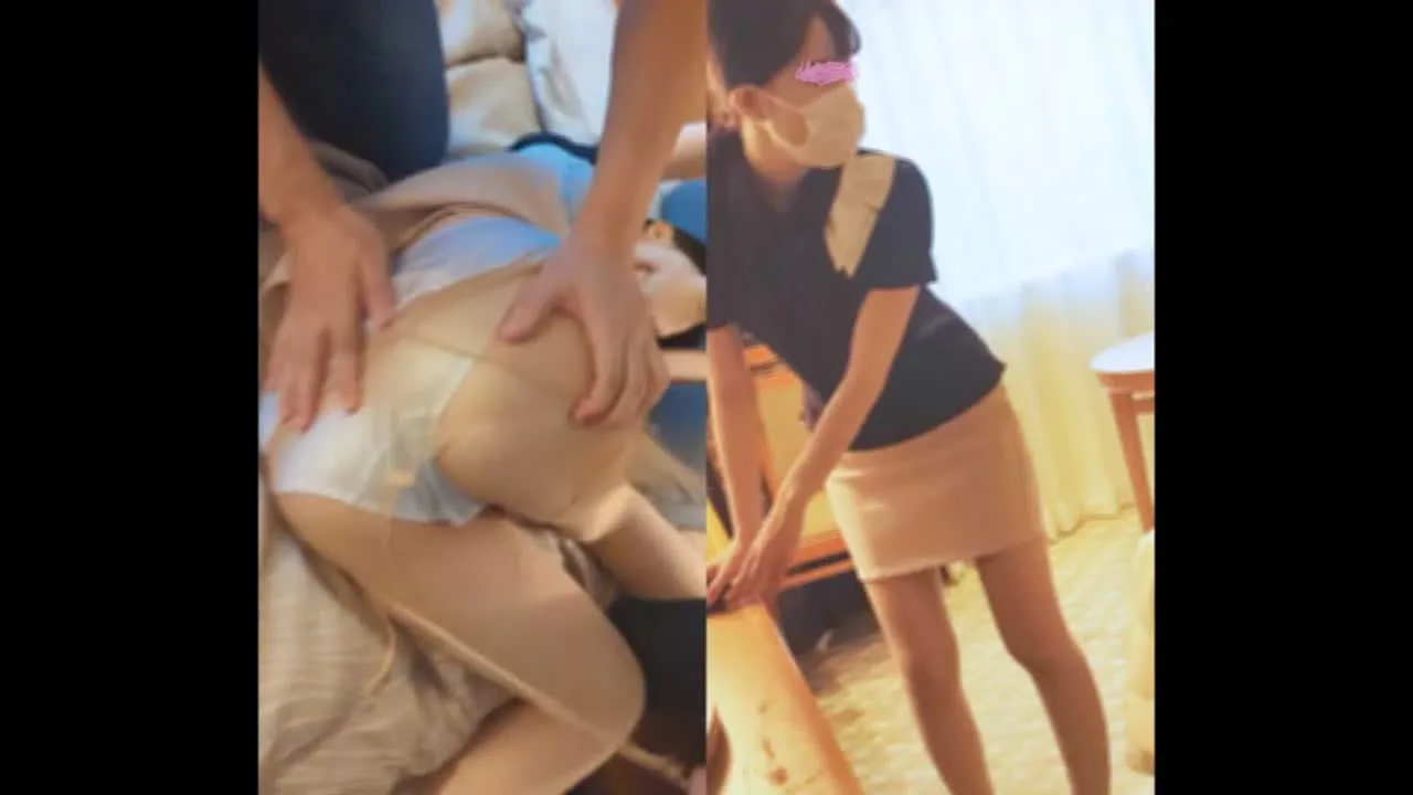 ホテルウーマン・美尻ベッドメイク係を集団で・・・・ - FC2 Video - 247555