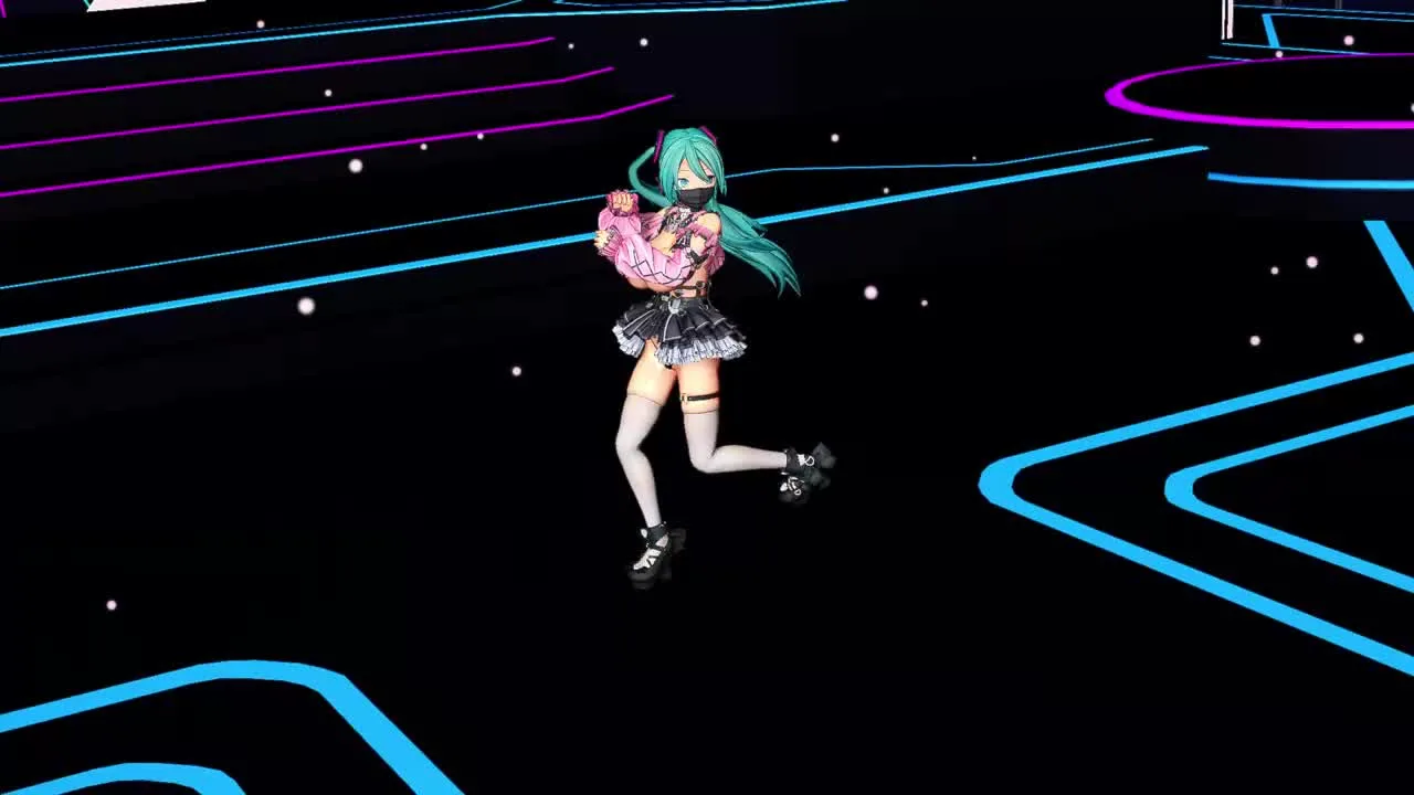 【MMD】ゴス**初音ミク/Masked bitcH *******【紳士向け】 - FC2 Video - 249792