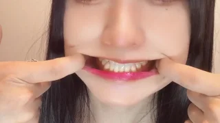 歯フェチのためのショート動画 - FC2 Video - 252376