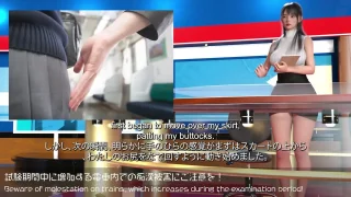 二階堂沙耶アナウンサーの変態ニュースジャパン（Hentai News Japan）＃001 - FC2 Video - 252442