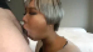 グポポポポッ♡チンポ狂いで下品な変態黒ギャルが唾液たっぷりバキューム→口内射精ザーメンごっくん♡ - FC2 Video - 256221