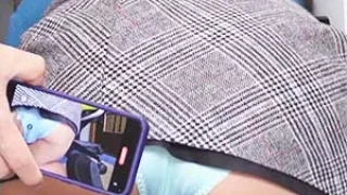 ノーガードお姉さんを２アングルパンチラ　揉みしだきたいお尻 - FC2 Video - 259610