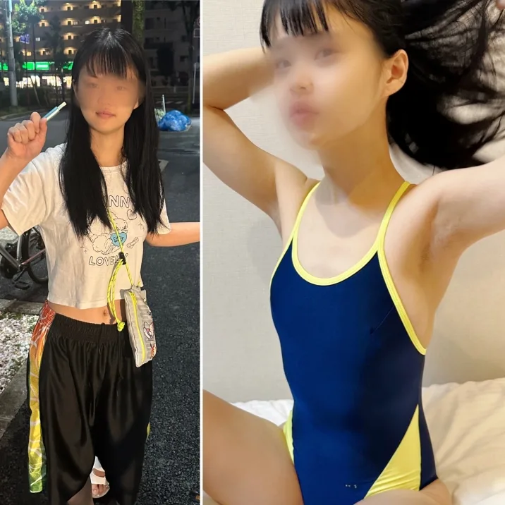 【初回限定版】トラウマ確定　清楚系メガネ女を脱がせたら細い体なのに脇毛ボーボー。激しく突かれてアクメでも顔面ぶっかけ - FC2 Video - 262940