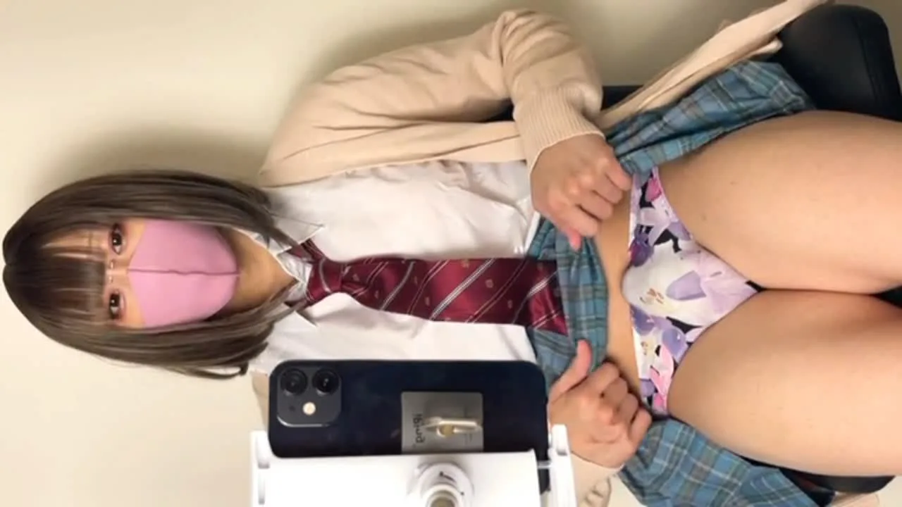 ハイレベルルックスなギャル女装子ちゃんがピースしながらノーハンド射精！５日溜めた精子を噴射♡ - FC2 Video - 265478