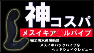 完全防水 _遠隔絶頂メスイキバックバイブ９ ヘッドシェイク レビュー - FC2 Video - 266214