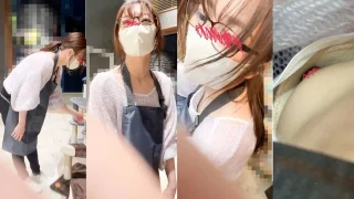 【店員個撮㉔】働く女性店員の胸チラ・パンチラ!!(ペットショップフラワーショップ).mp4 - FC2 Video - 267002