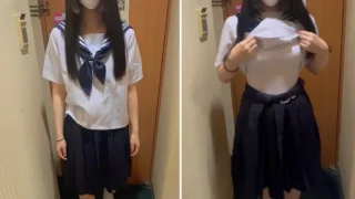 新作サンプル　歌舞伎町の新人メンエス嬢がセーラー脱ぐと爆乳 - FC2 Video - 272260