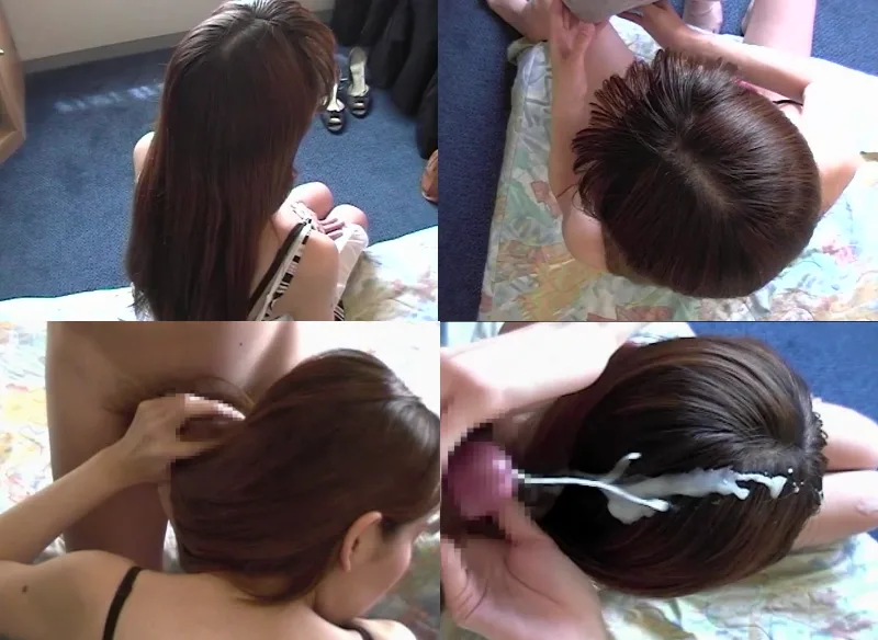 髪フェチ界不朽の名作が再販！コシがある茶髪ロングヘアに執拗に髪コキされ、あり得ないほどの大量ザーメンを髪射する髪フェチプレイの名作がここに！ - FC2 Video - 272328