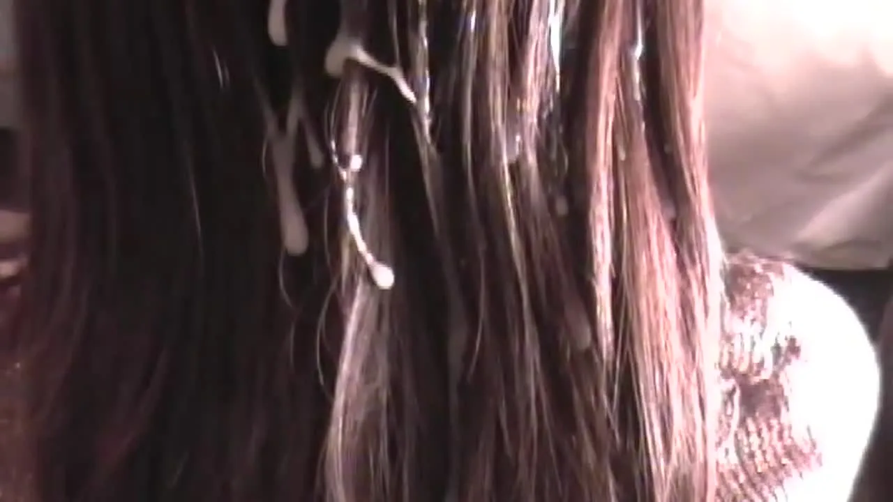 茶髪ロングヘア人妻の保険営業員が髪フェチプレイ枕営業の実態とは？昼下がりの破廉恥な髪フェチ情事 - FC2 Video - 272778