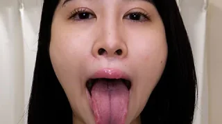 【舌フェチベロフェチ】櫻井まみのエロい舌と口内をじっくり観察 - FC2 Video - 276206