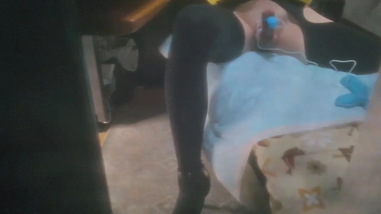 生配信！Wキッスで発射！自称美脚露出今日（狂）㊙％女装！ペニクリローター07&寸止！ - FC2 Video - 278754