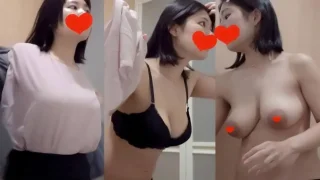 【民泊着替え】パツパツシャツの超爆乳スーツ美女/シャワオナのスレンダー美女!! - FC2 Video - 280192