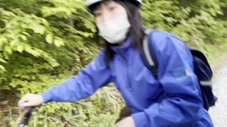 ジャージを着てヘルメットをかぶってパートに通う主婦に - FC2 Video - 281314