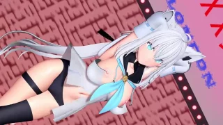 【MMD】白上フブキ/Hip Sway Dance 【紳士向け】 - FC2 Video - 285023