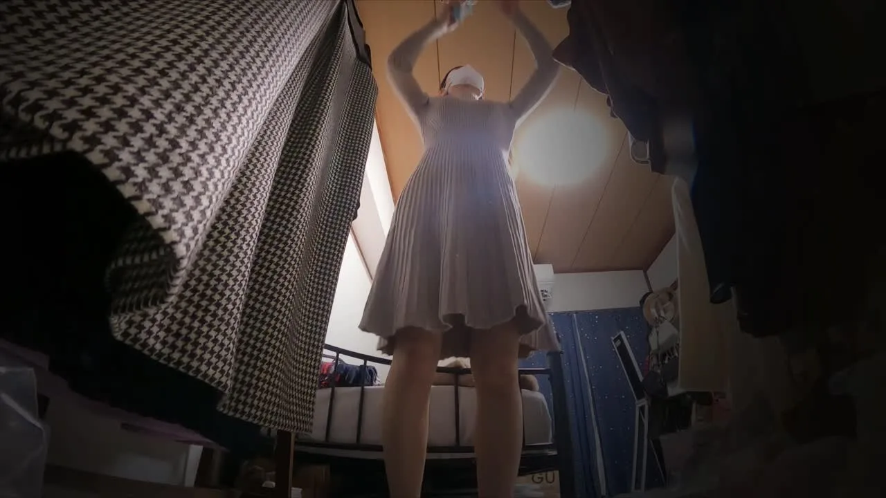 【着替え】某TV撮影の演者　#60　美巨乳×スタイル最強の2人はパイパン - FC2 Video - 286375