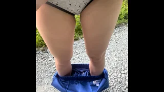 【正規版】（トラウマ確定）（山隠）陸上の帰り道に山中で悲鳴をあげるも、誰にも届かず中出し　白い肌に容 - FC2 Video - 286881