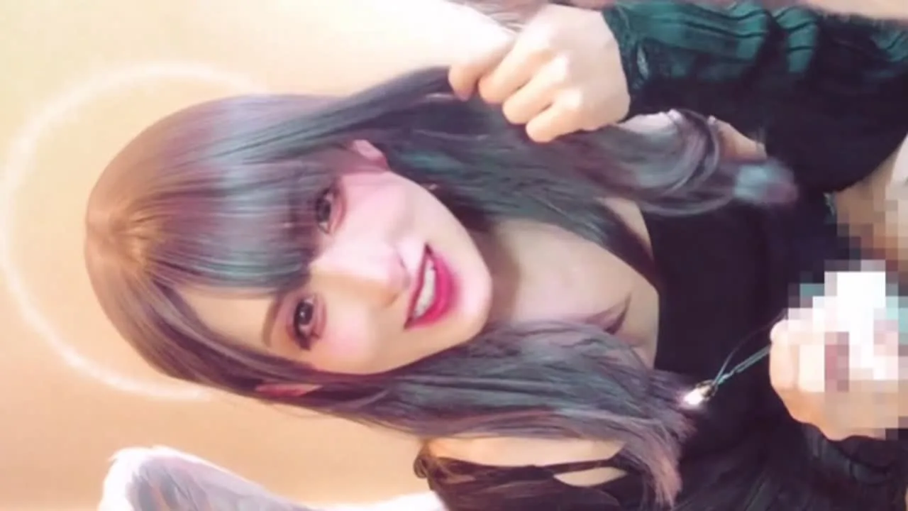 天使の可愛さ女装子ちゃん♡チンシコして手の中に射精してザーメン見せつけ！アナルにフィンガーも入れる！ - FC2 Video - 287335