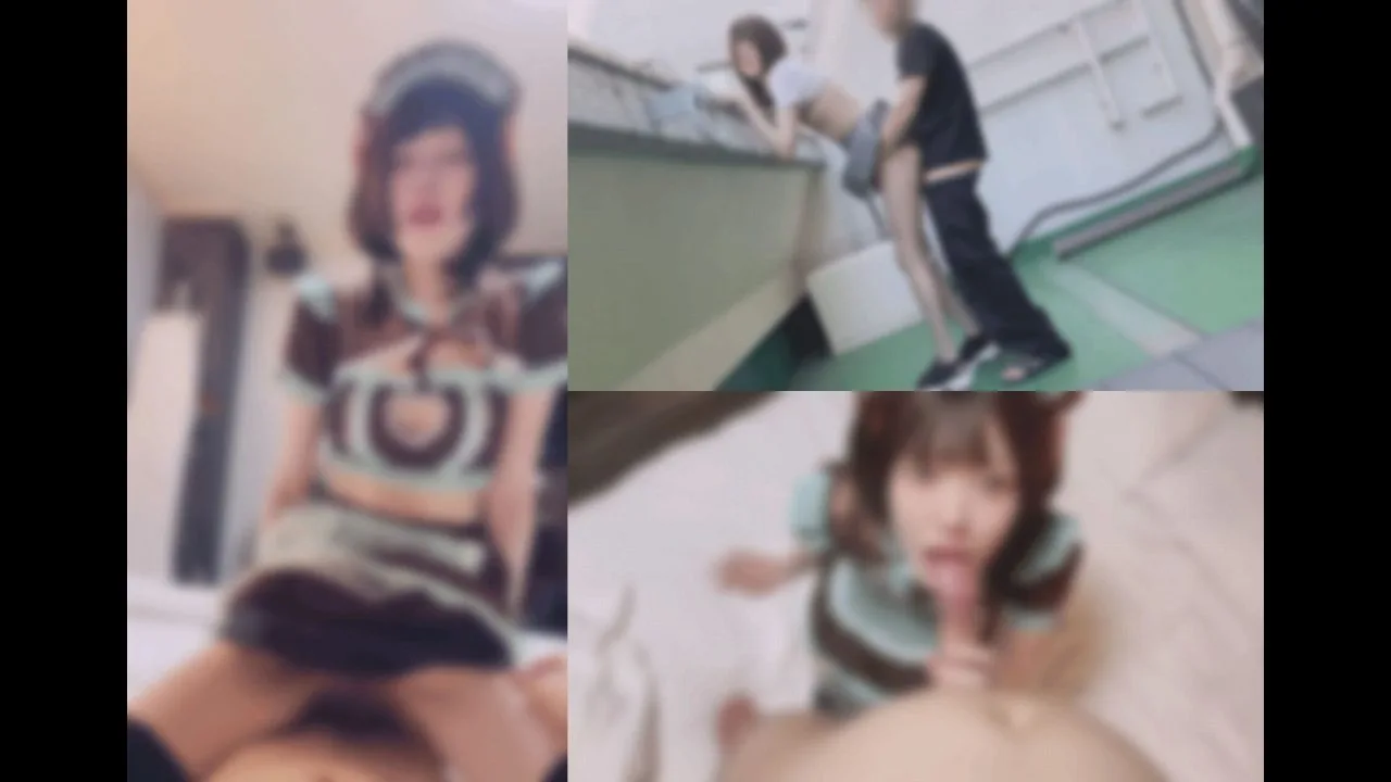 【顔出し露出コスプレ中出し】172cm美脚の女優のたまご - FC2 Video - 288411