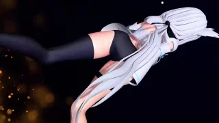 【MMD】白上フブキ/ドーナツホール 【紳士向け】 - FC2 Video - 289715